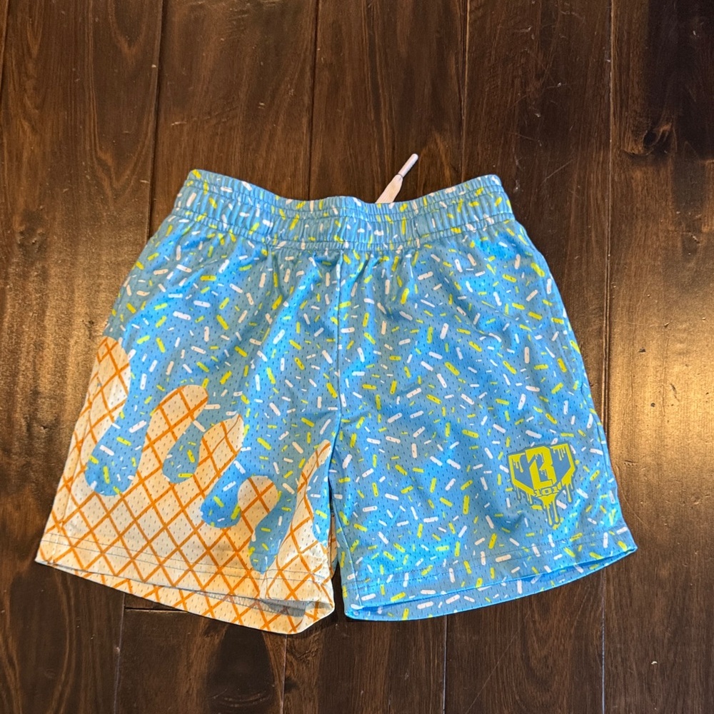Baseball Lifestyle Colorful Kids Shorts